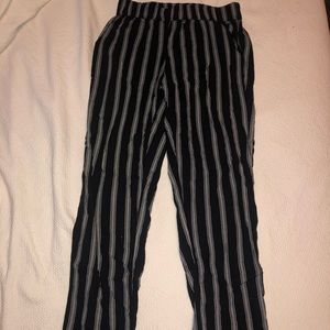 American Eagle stripped pants